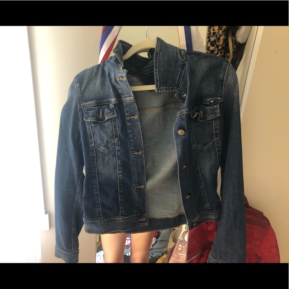 Tommy Hilfiger cropped denim jacket